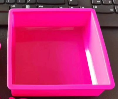 Giant Pink Square Mould | MoldyFun India