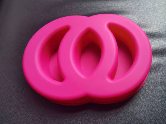 Giant Pink Double Ring Mould | MoldyFun India