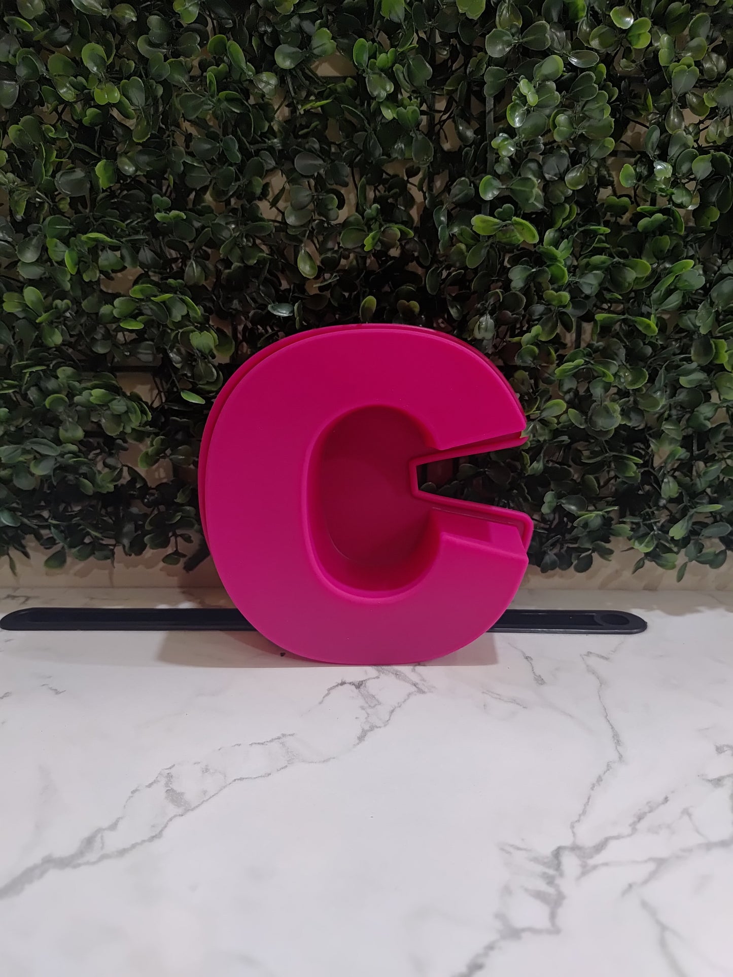 Giant Pink Alphabet Silicone Moulds – A-Z Set of 26 Letters | MoldyFun India