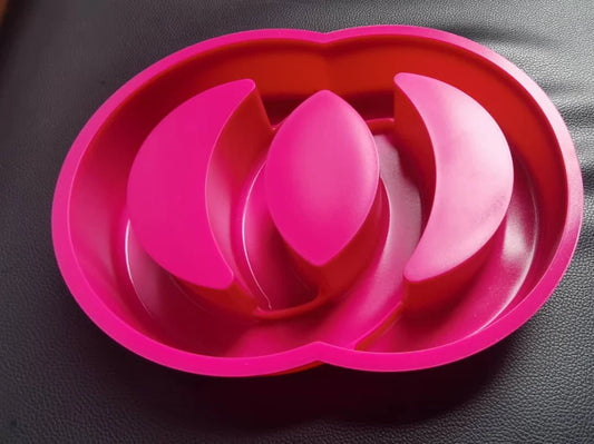 Giant Pink Double Ring Mould | MoldyFun India