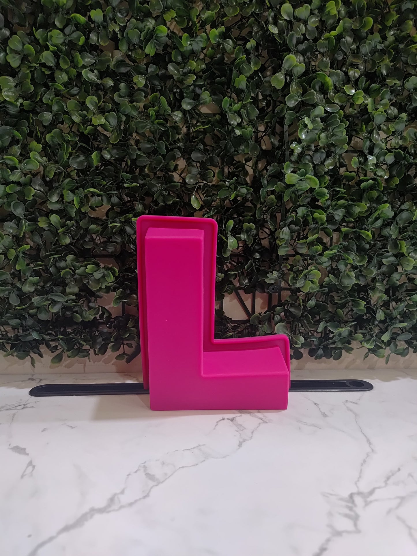 Giant Pink Alphabet Silicone Moulds – A-Z Set of 26 Letters | MoldyFun India