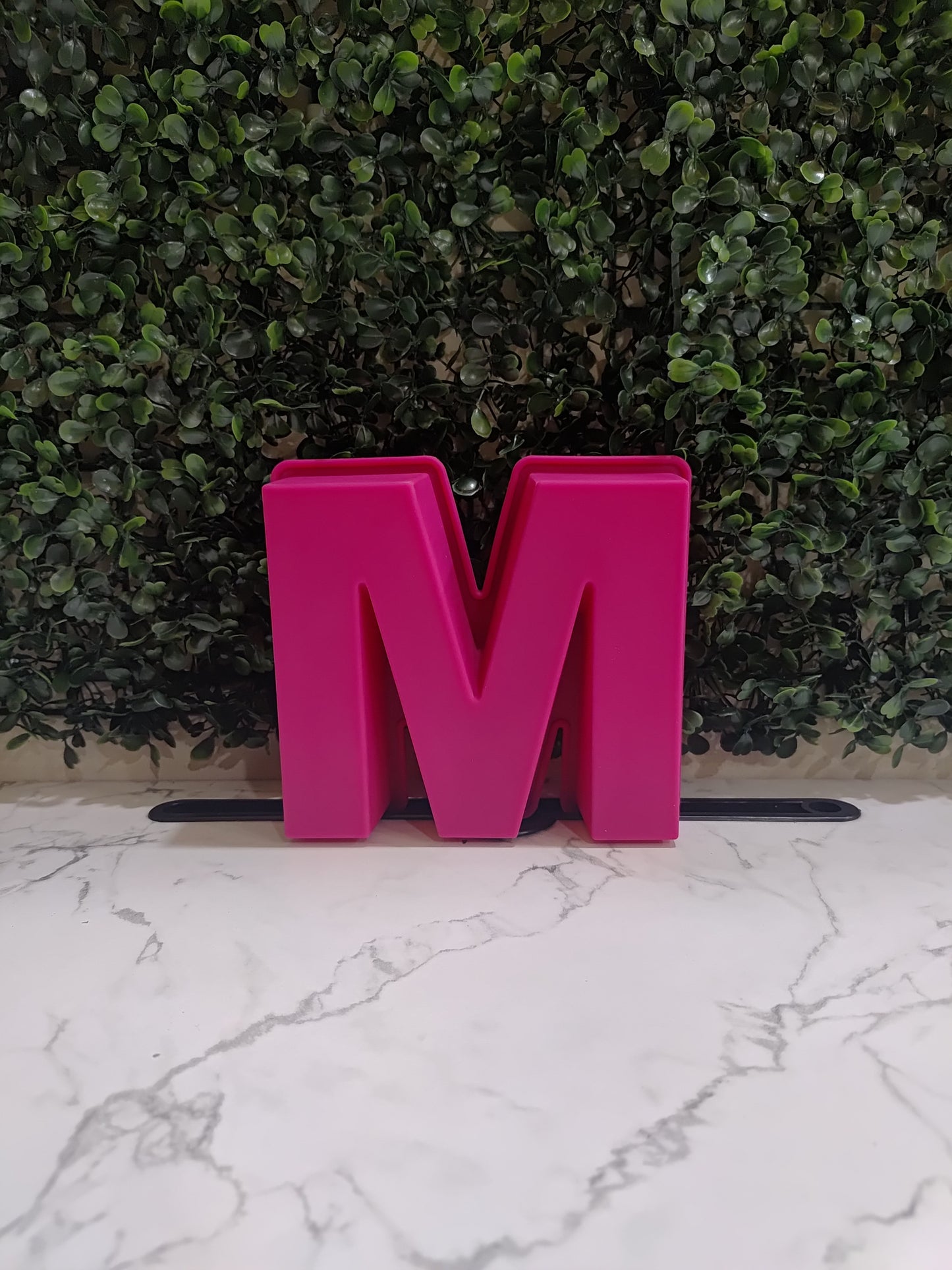 Giant Pink Alphabet Silicone Moulds – A-Z Set of 26 Letters | MoldyFun India