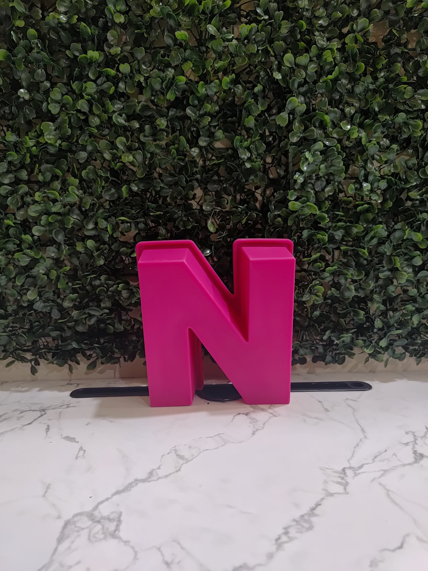 Giant Pink Alphabet Silicone Moulds – A-Z Set of 26 Letters | MoldyFun India