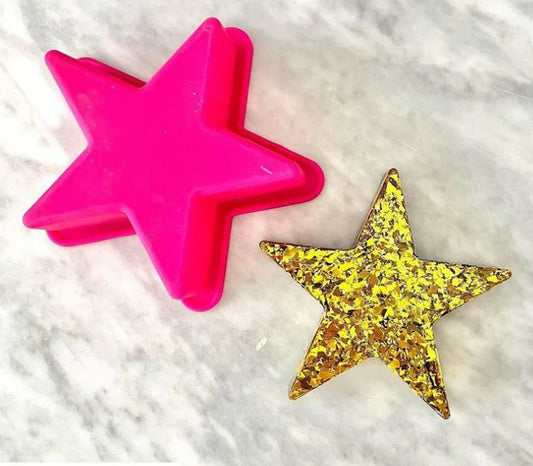 Giant Pink Star Mould | MoldyFun India