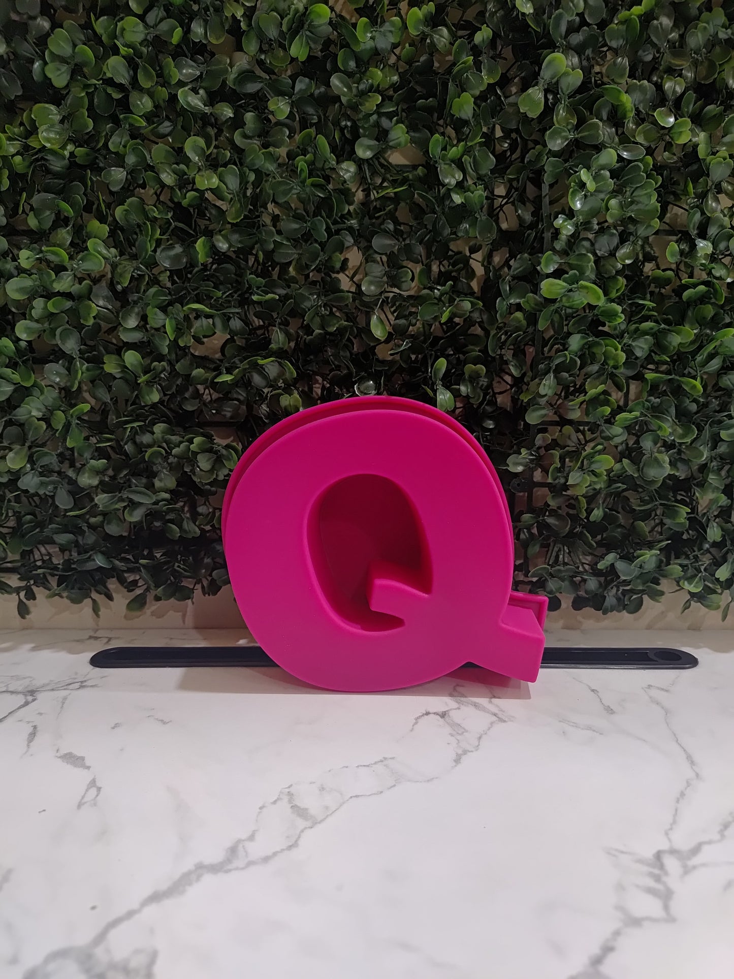 Giant Pink Alphabet Silicone Moulds – A-Z Set of 26 Letters | MoldyFun India