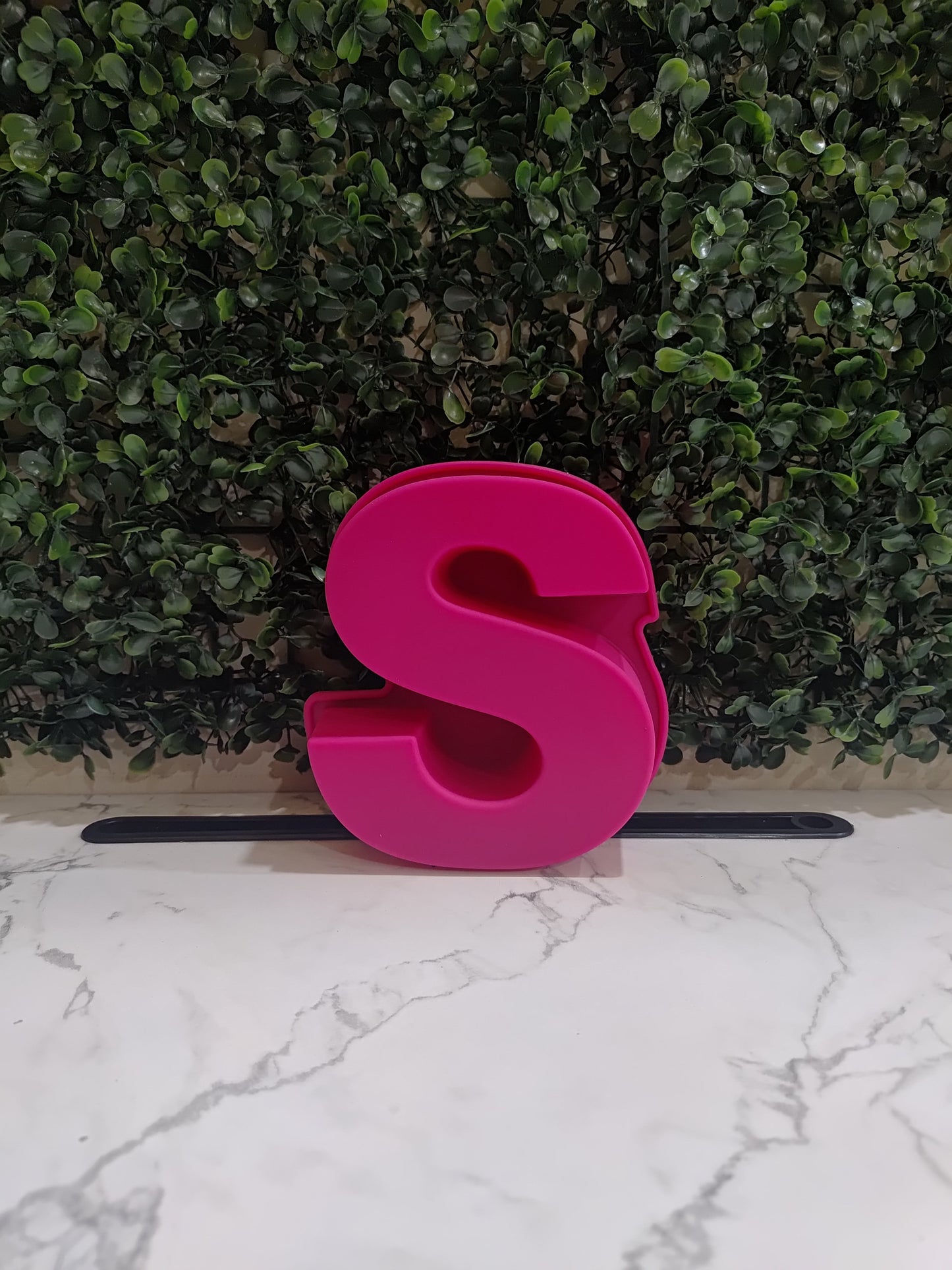 Giant Pink Alphabet Silicone Moulds – A-Z Set of 26 Letters | MoldyFun India