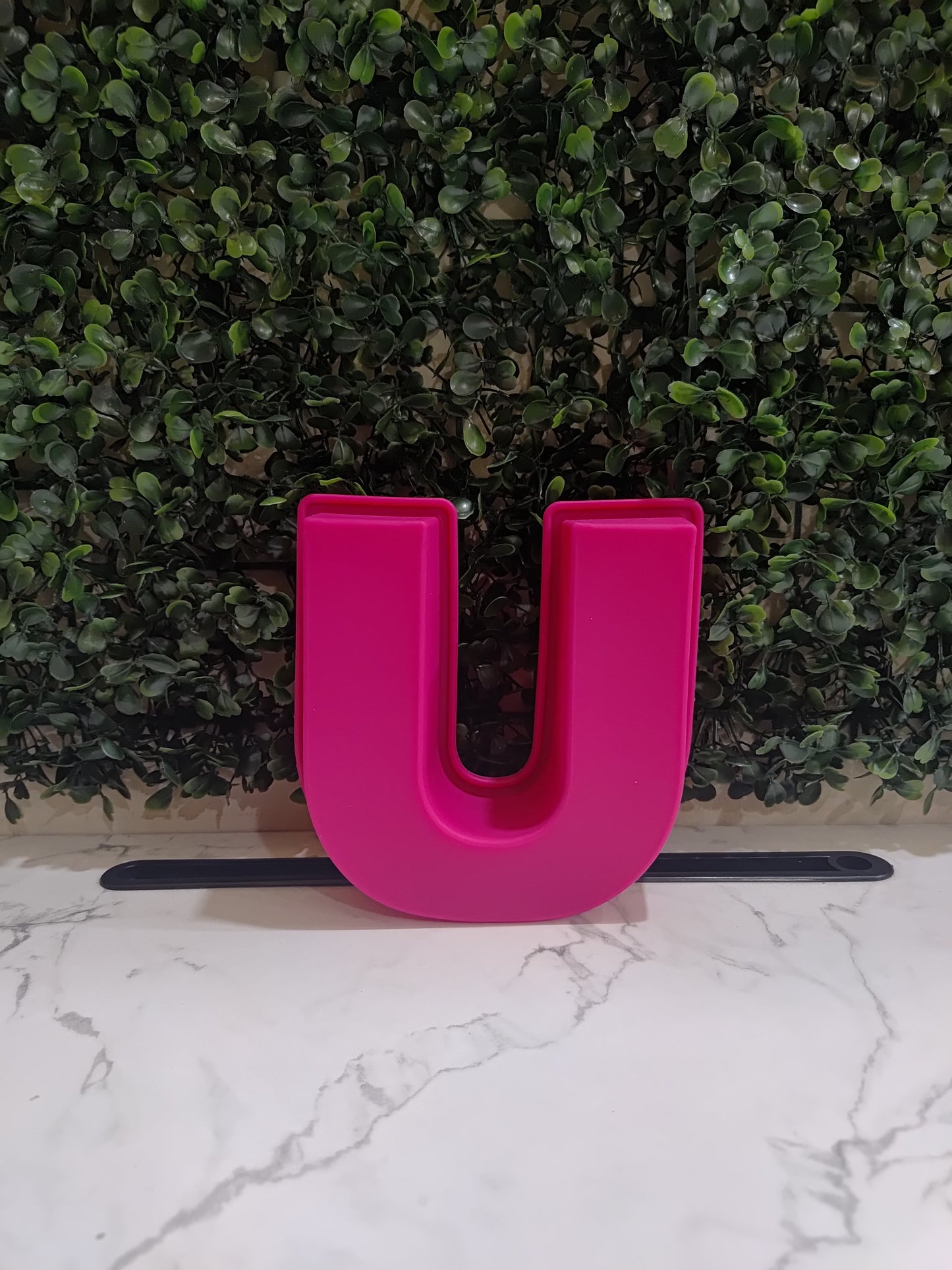 Giant Pink Alphabet Silicone Moulds – A-Z Set of 26 Letters | MoldyFun India